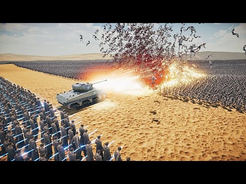 CAN 1 SUPER TANK PROTECT 1500 JEDI FROM 4 MILLION ZOMBIES | Ultimate Epic Battle Simulator 2