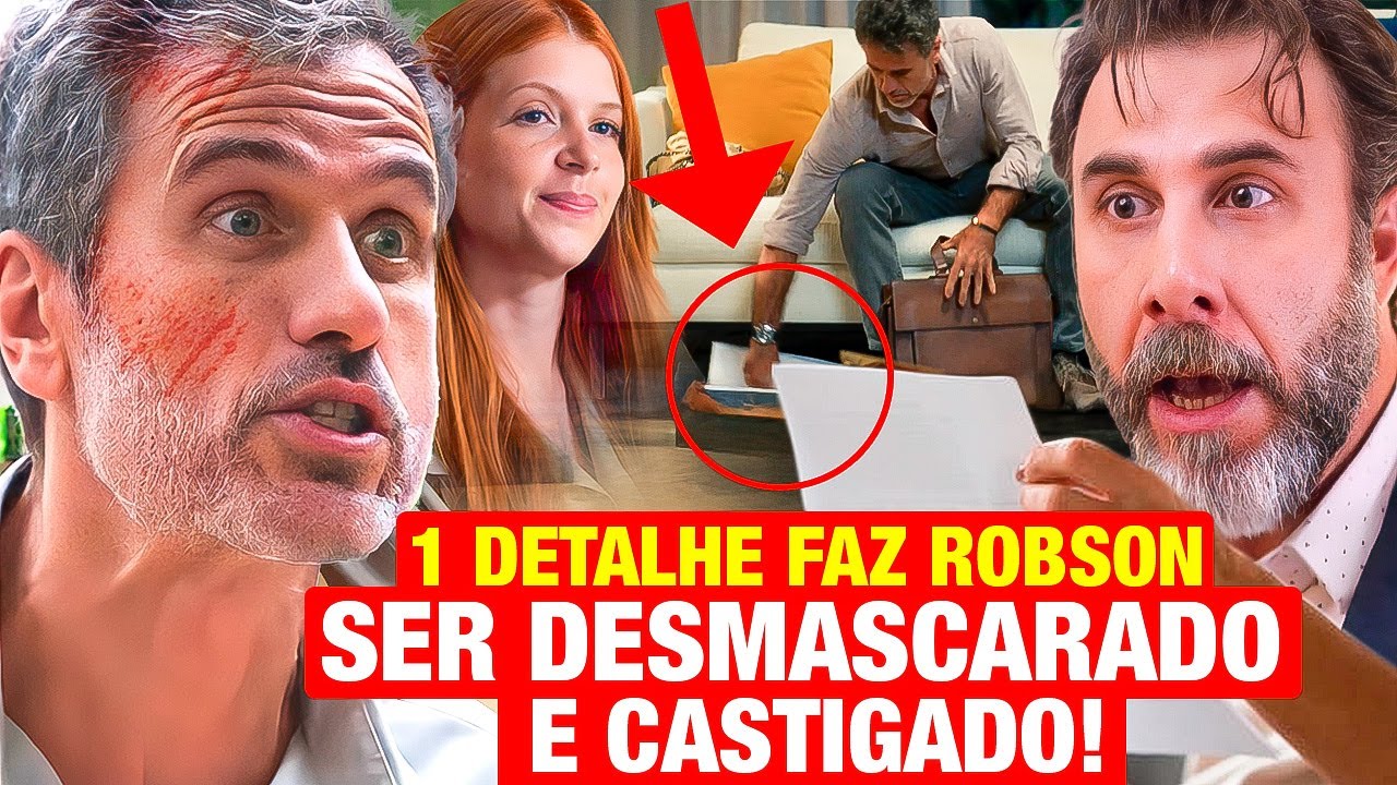 MANIA DE VOCÊ: Robson é DESMASCARADO e punido pelo que FEZ COM EXAME DO HUGO! Resumo capítulo hoje