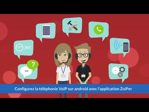 Configurez la téléphonie VoIP sur android avec l'application Zoiper