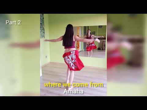 Ori Tahiti Flashmob 2020 - practice part 2 + chorus