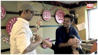 Akshay Kumar and Tamannaah playing pranks on RJ Ma