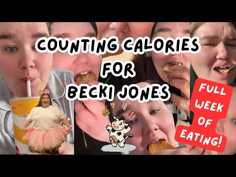 Tracking a Week of Unhealthy Calories: Becki Jones Edition 🍔📅 Moo Math #3