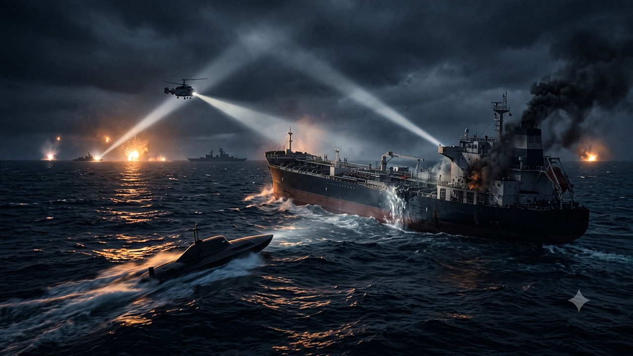RUSSIA'S SHADOW FLEET TRAPPED: UKRAINE STRIKES MOSCOW'S OIL LIFELINE || 2026