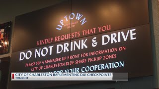 Charleston PD conducting DUI checkpoints this weekend