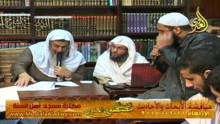 مناقشة الأبحاث والأحاديث بمكتبة مسجد أهل السنة بمنية سمنود 11 01 2017  4