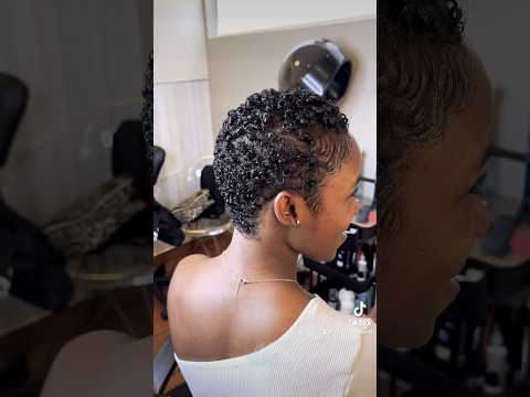Big chop natural hair before after