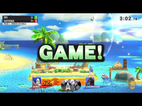 BL:TE | 6wx vs DanTheMan - Phase 3 - Winners Qtr finals - Super Smash Bros. for Wii U