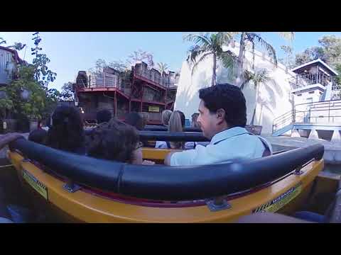 Virtual Reality 360 • Jurassic Park Roller Coaster