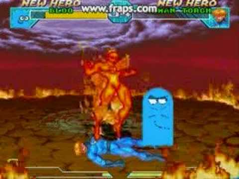 GMX Mugen Match #36:Bloo vs Human Torch