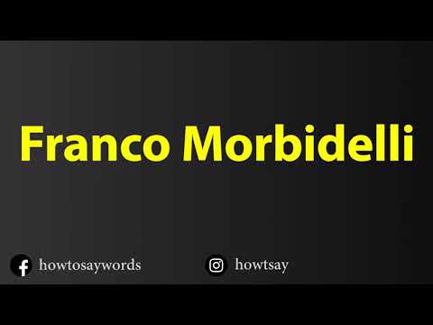 How To Pronounce Franco Morbidelli