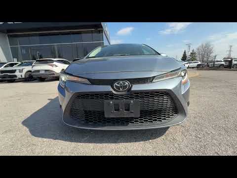 2022 Toyota Corolla LE CVT in Gray for sale at Clarington Kia in Bowmanville, ON