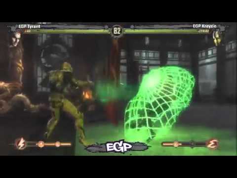 EGP Tyrant (Jax) vs EGP Krayzie (Cyrax) - Mortal Souls MK9 LSF
