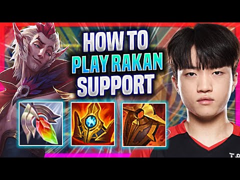 LEARN HOW TO PLAY RAKAN SUPPORT LIKE A PRO! - T1 Keria Plays Rakan Support vs Annie! | Season 2023