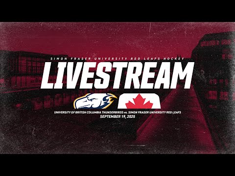 SFU Red Leafs Hockey vs. UBC Thunderbirds 09.19.25