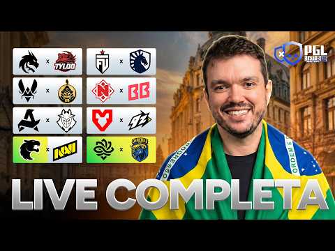 PGL MASTERS BUCHAREST 2026 | DIA 2 - !socio - Siga @Gaules nas redes sociais!