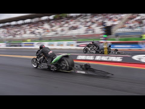 NitrOlympX 2023 FIM Super Twin Top Fuel semi finals
