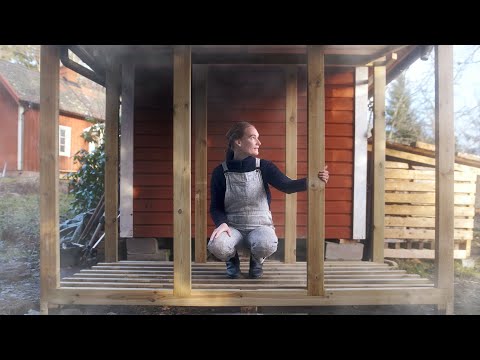 Replacing the ugliest firewood shed I ever built 🔨 (Story 120)