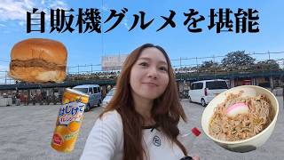 【全部で100台以上】日本一自販機が並ぶ昭和レトロな珍スポット「中古タイヤ市場 相模原店」怪しいものから激うまグルメまで【VLOG】