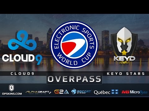 Cloud9 vs KEYD Stars - Overpass (ESWC 2015 MONTREAL)