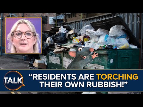 "Rats The Size Of DINOSAURS!" | Domestic Bonfires Across Birmingham As Bin Strike Continues