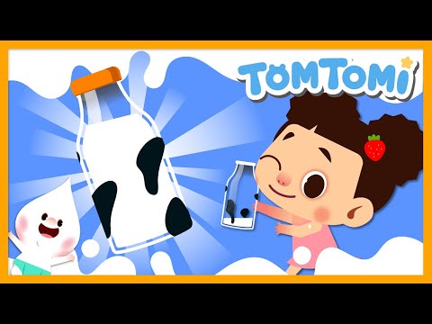 The Milk Song | Funny song | Korean Kids Song | TOMTOMI Songs for Kids