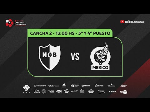 Newell's vs México - 3er. y 4to puesto - Copa de Oro