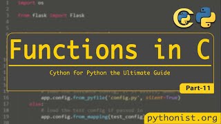 Download the video "Functions in C -P11|Cython for Python | python tutorials"