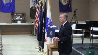 Tim Walberg Veterans Ceremony 11/2/2016