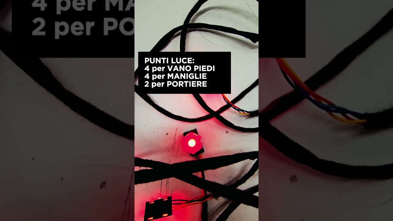 LED Ambience Kit – Accendi la tua auto di emozione ✨