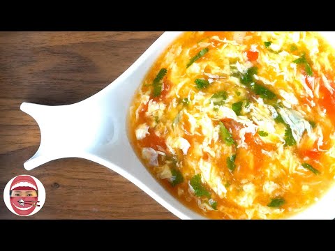Potage de tomate ~ Recette 5 minutes- ChinaKitchenEva