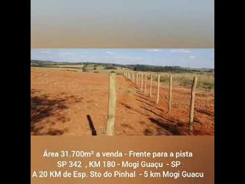 Área para venda ao lado da Fazenda Velocitta, em Mogi-guacu - Vídeo