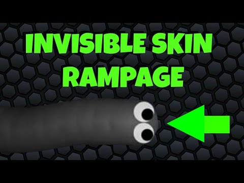 NEW INVISIBLE/NINJA SKINS SNAKE TROLLING HACK|MODS *RAMPAGE/HIGH SCORE/FUNNY MOMENTS* SLITHER.IO #5