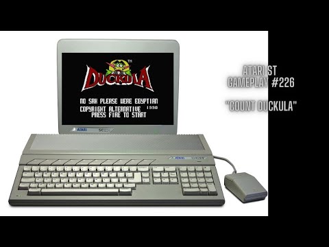 Count Duckula (atari ST / Gameplay #226)