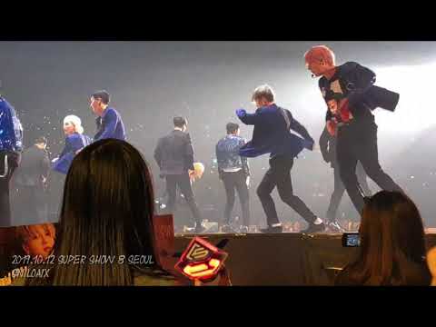 191012 SUPER SHOW 8 SEOUL - BLACK SUIT