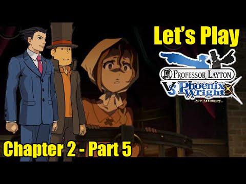 [Let's Play] Professor Layton vs Phoenix Wright - Chapter 2 Part 5