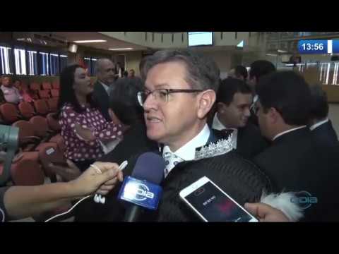 O DIA NEWS 29 11 2019  Posse do novo Juiz do TRE, Charles Marques