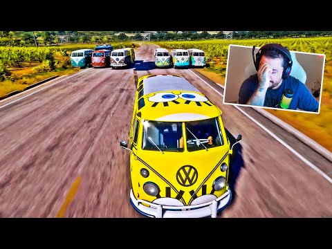 PEGUE-ME SE FOR CAPAZ SÓ DE KOMBI V12 BITURBO - FORZA HORIZON 5 - GAMEPLAY
