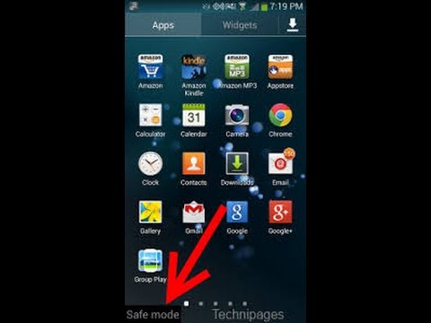 Two ways to get rid of (safe mode)
