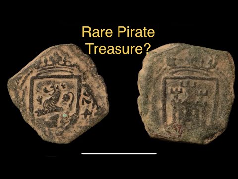 1600s Spanish Pirate Copper Cob Coin Review 