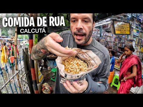 Provando 20 COMIDAS DE RUA em Calcutá na INDIA 🇮🇳 [Documentário Completo]