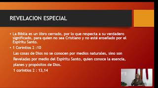 La Biblia como revelación divina
