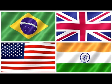 COUNTRY FLAGS OF THE WORLD for Children - Learn Flags for Kids, Kindergarten & Toddlers