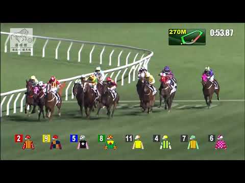 港經佬賽事重溫｜15-12-2021 谷草夜馬第一場賽事重溫 (253)｜有鴻利 Mega Bonus (E184)｜蔡明紹 M Chadwick｜姚本輝 P F Yiu｜免費心水及賽馬貼士