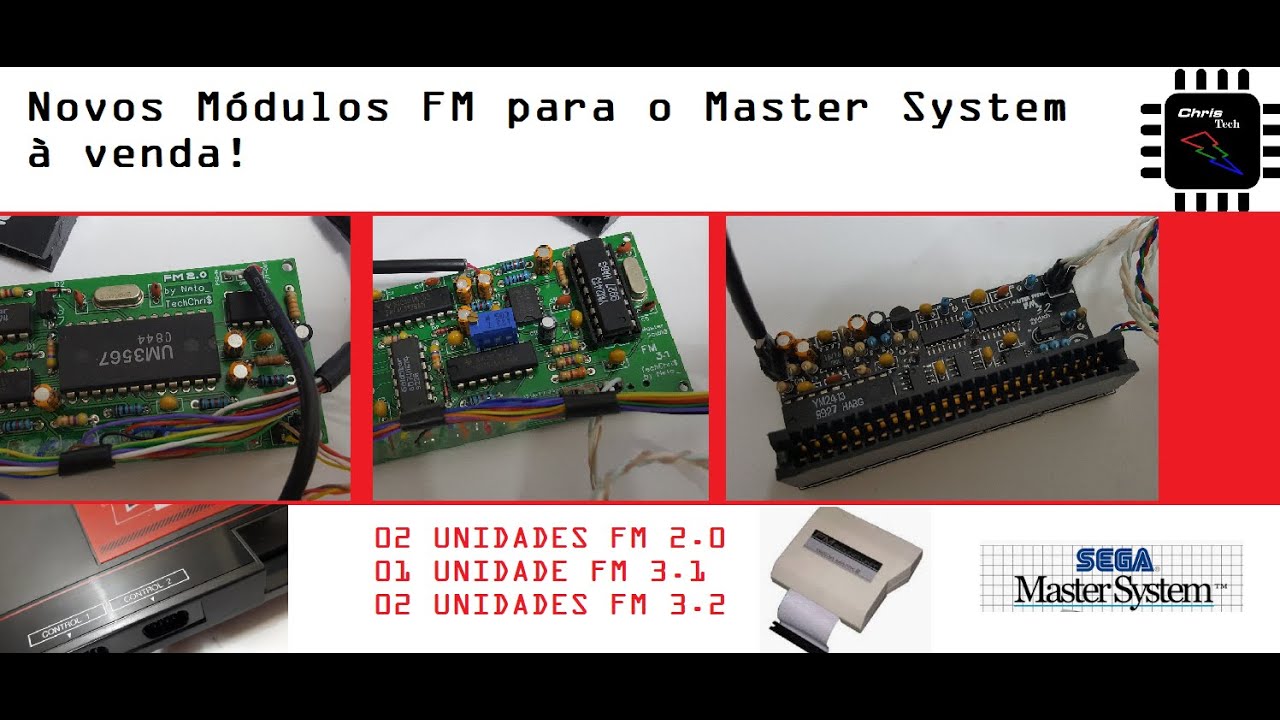 Demonstração FM Master System