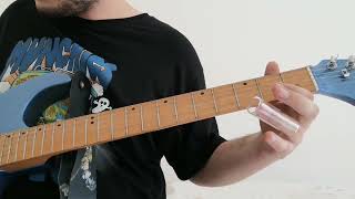 Cinderella - Bad Seamstress Blues Slide Guitar İntro (Open G Tuning)