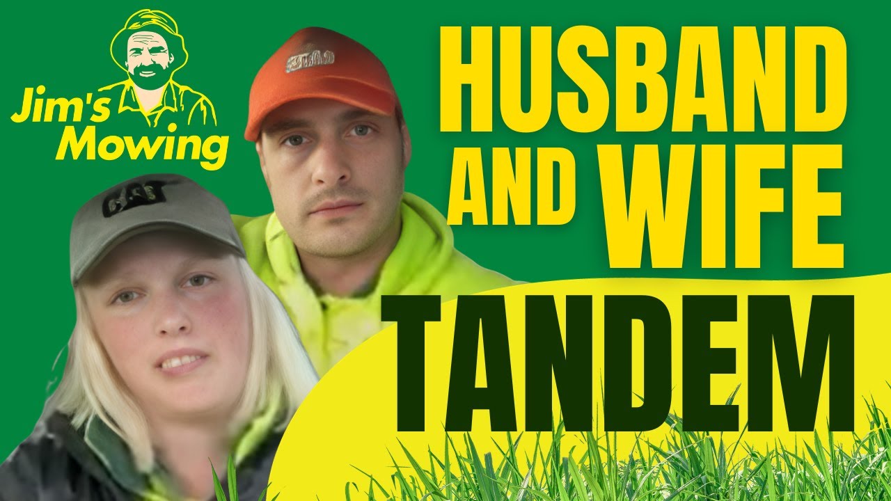 Interview with a Husband and Wife Jim's Mowing team!