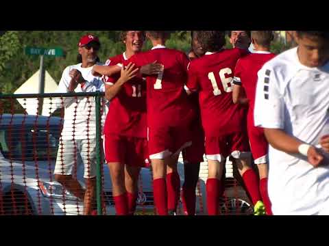 Santieno Harding heads in the golden goal on Zach Sintic free kick in overtime