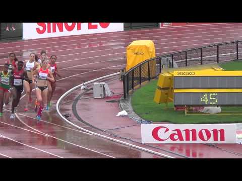 IAAF U20-WM Eugene 2014 - 800m Frauen Semifinale 2/2
