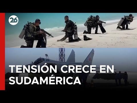 🚨 MAXIMUM TENSION: Venezuela receives Russian military aid amid dispute