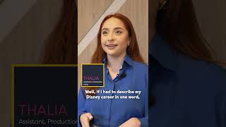 What it's like to work at Disney — described in one word! ✨